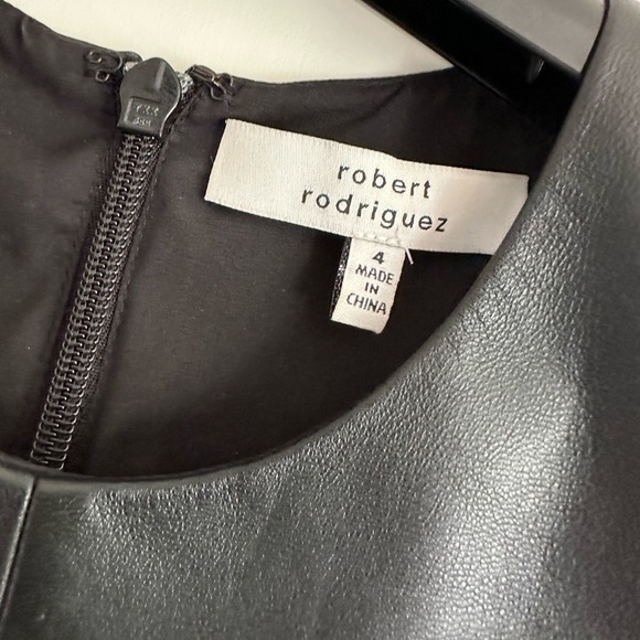 Robert Rodriguez Leather Grommet Dress - Picture 3 of 5
